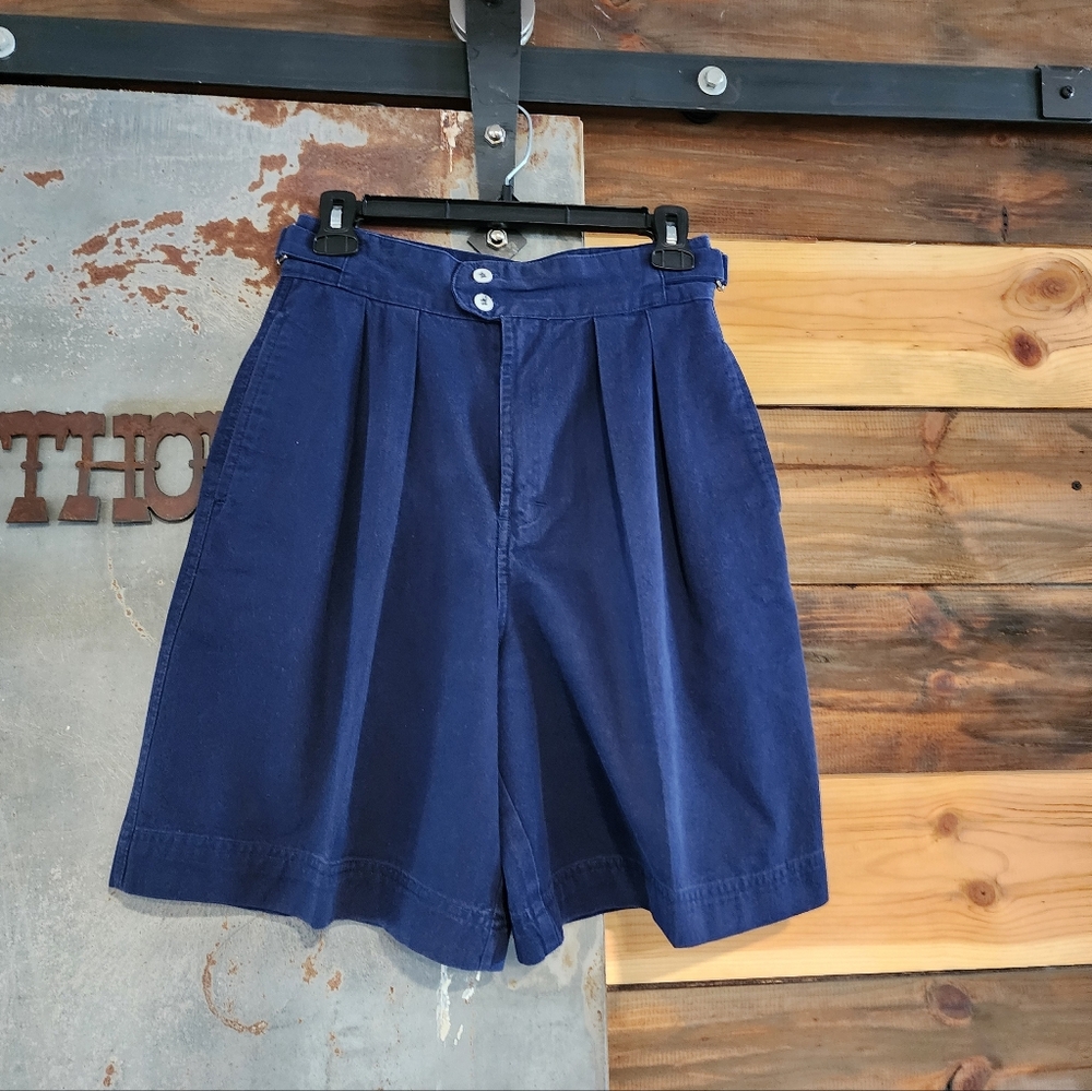 Vintage High Waist Pleated Calvin Klein Shorts